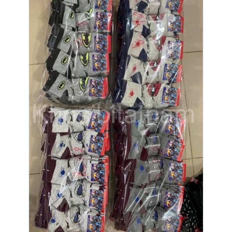 ComBo 10 đôi Tất Siêu Nhân Người Nhện Cho Bé