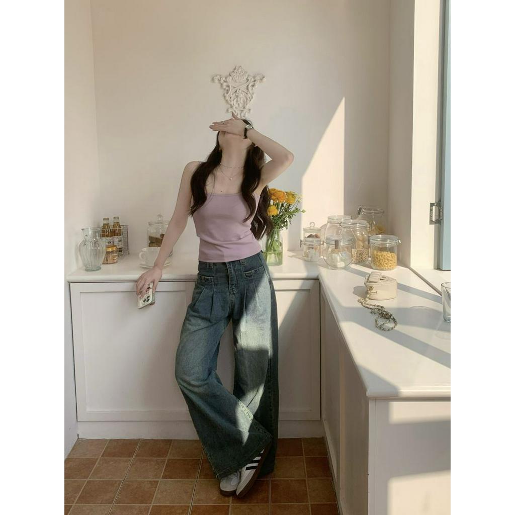 Áo Dây Camisole Dễ Phối Đồ Với 8 Màu Tùy Chọn 61379