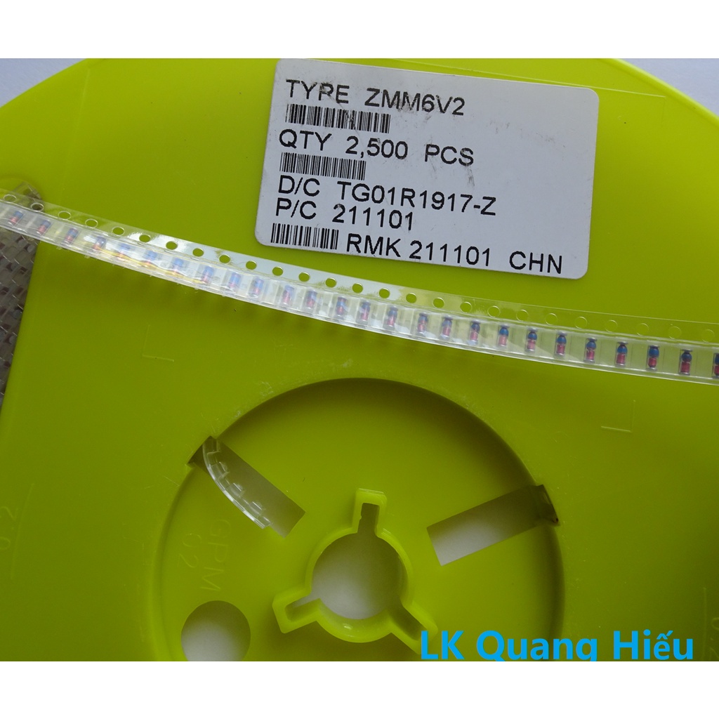 Diode zener 6v2 SMD 1206 1/2W đi ốt zenner 6v2 dán
