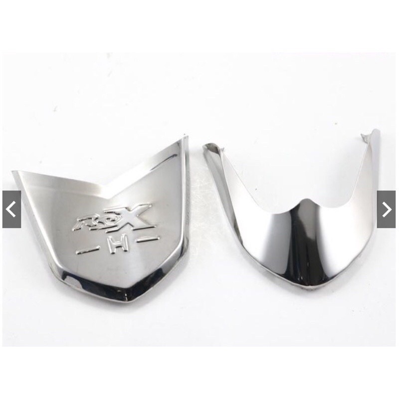 Dè trước sau inox/ Đuôi mỏ inox cho xe máy Wave 100, 50cc, Wave 110, Wave RSX, Wave Blade,rsx, từ năm 2006->2024