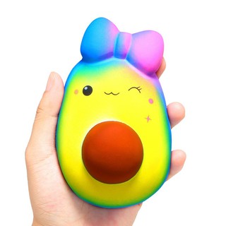 Đồ chơi Squishy hình bơ và quả bơ đáng yêu kích thước 15cm |shopsquishydep