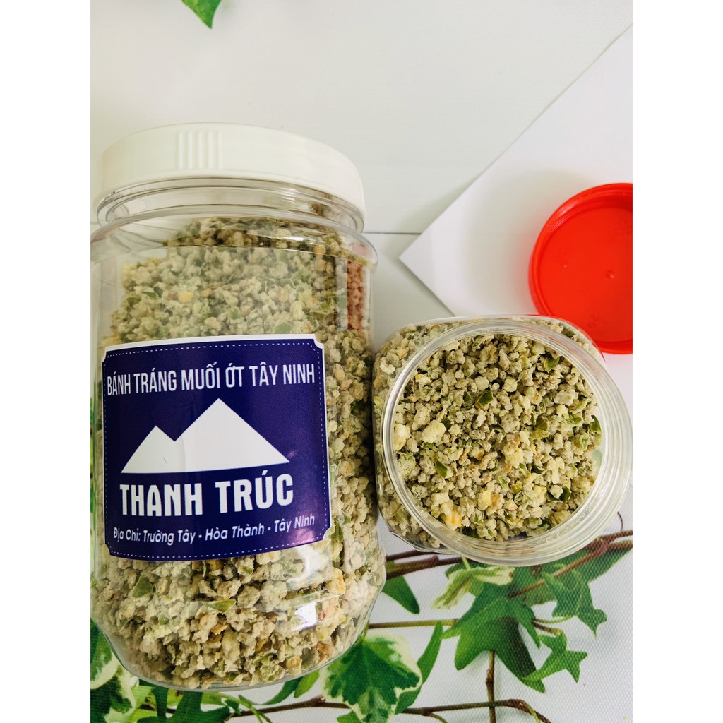 [Hủ 250gr]Muối Ớt Xanh-Thanh Trúc
