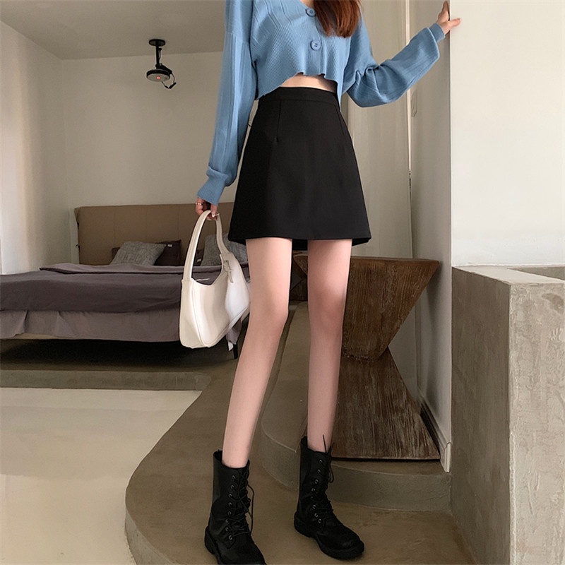 Chân Váy Chữ A ❤️ Trơn Dáng Ngắn Dành Cho Nữ HT4 | BigBuy360 - bigbuy360.vn