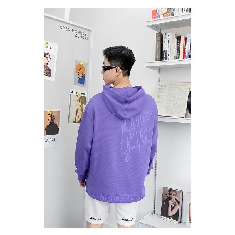 Áo Khoác Hoodie Nam Nữ Form Rộng Đơn Giản Thương Hiệu Y2010 Ver19 20661|YaMe|