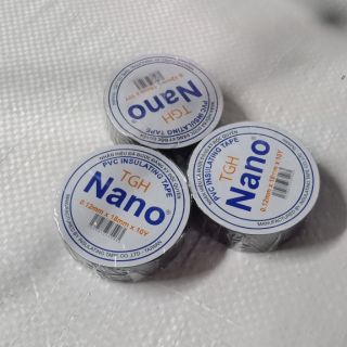 2 Cuộn Băng dính điện màu đen Nano , cuộn nhỏ
