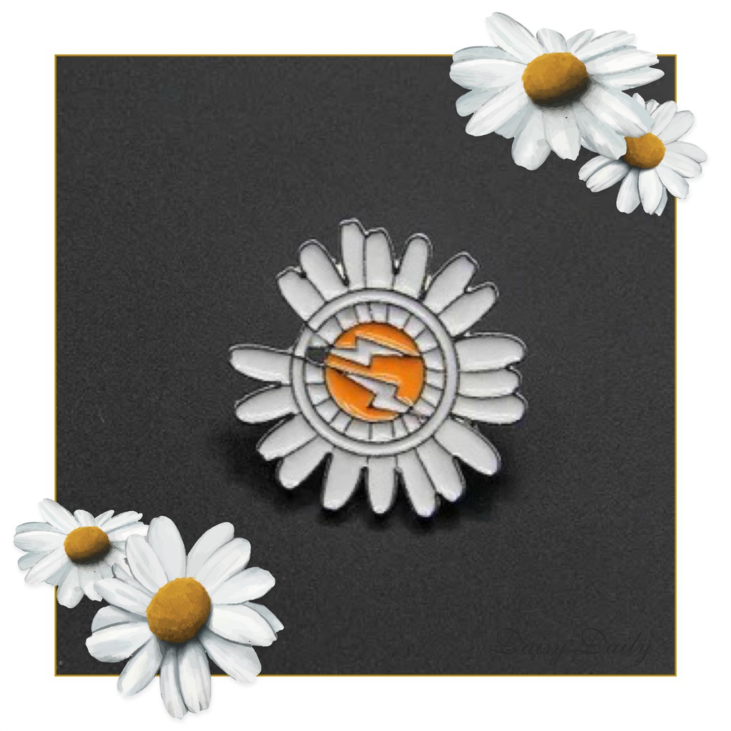 HUY HIỆU, TRÂM CÀI ÁO BALO CÚC HOẠ MI DAISY GD PEACEMINUSONE