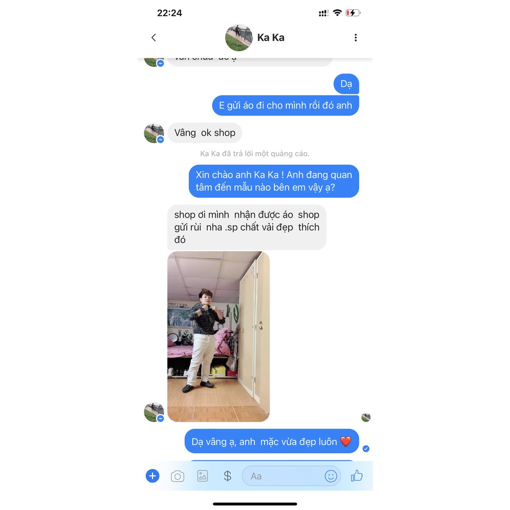 Áo sơ mi nam họa tiết chấm trắng vải lụa Hàn cao cấp mềm mịn thoáng mát co dãn nhẹ | BigBuy360 - bigbuy360.vn