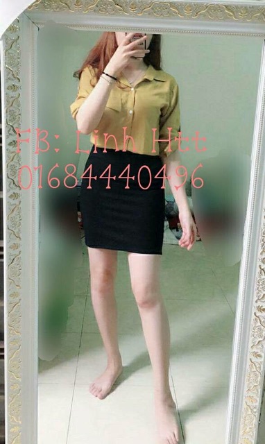 Chân váy bút chì công sở (Hình thật) | BigBuy360 - bigbuy360.vn