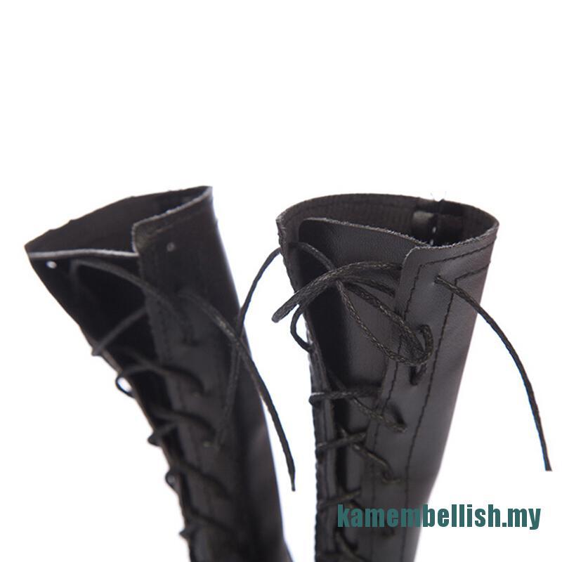 1 Đôi Giày Boot Cao Cổ Cho Búp Bê Bjd 1 / 3 60cm