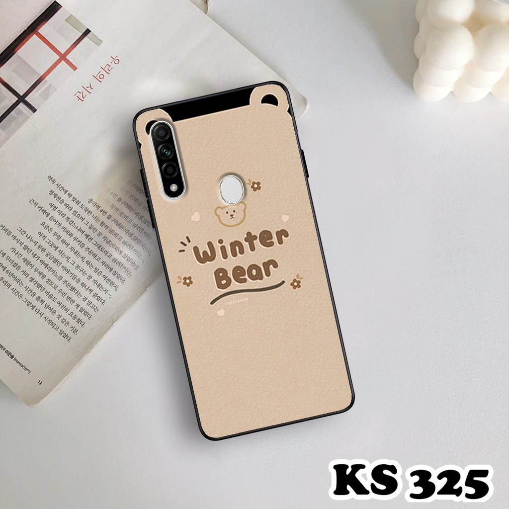 Ốp lưng Oppo A8 - Oppo A31 2020 - Oppo A91 - Ốp in hình Tai thỏ - Chất liệu TPU cao cấp