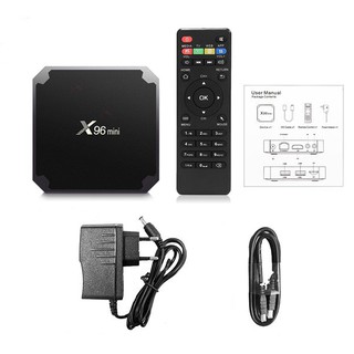 Android TV Box X96 Mini Hệ Điều Hành Android 9.0 - Ram 2GB- Rom 16Gb