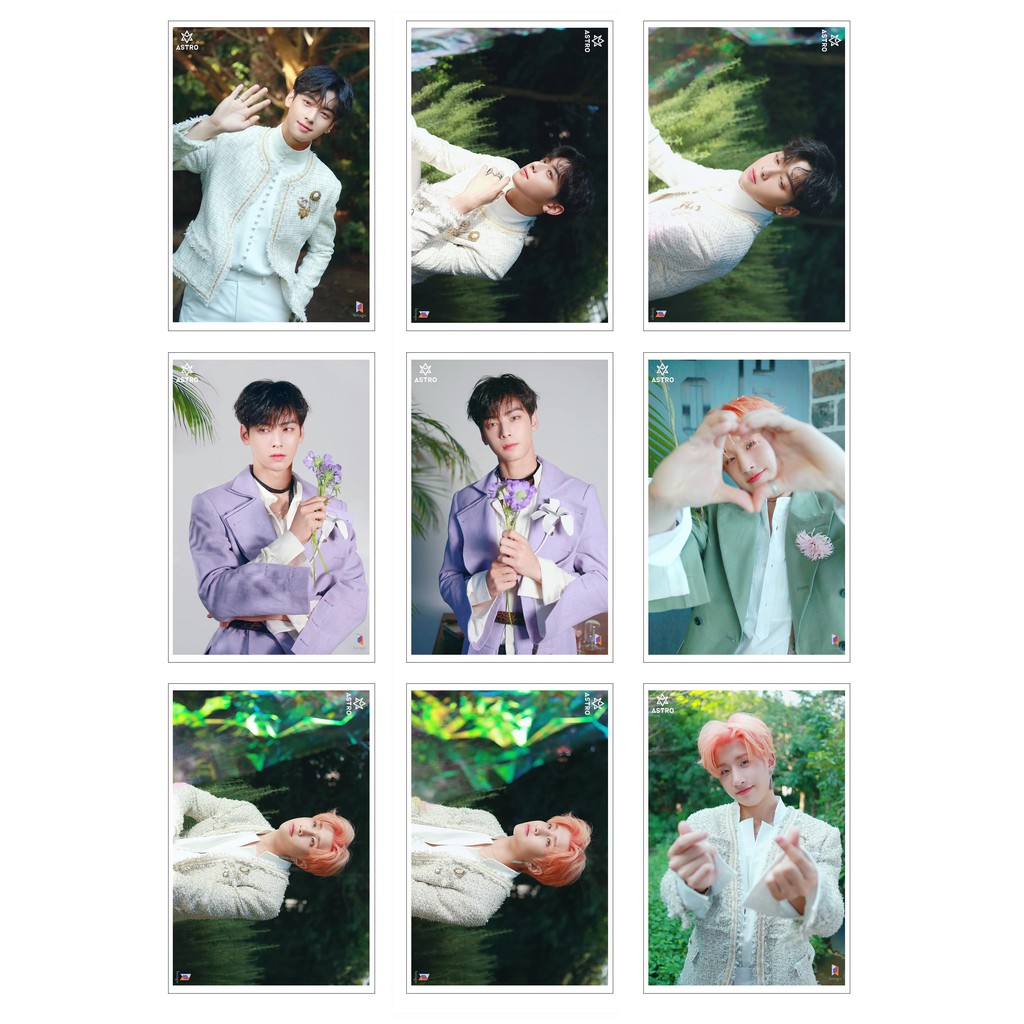 Lomo Card Ảnh ASTRO -  ALL LIGHT album ( 45 ảnh)