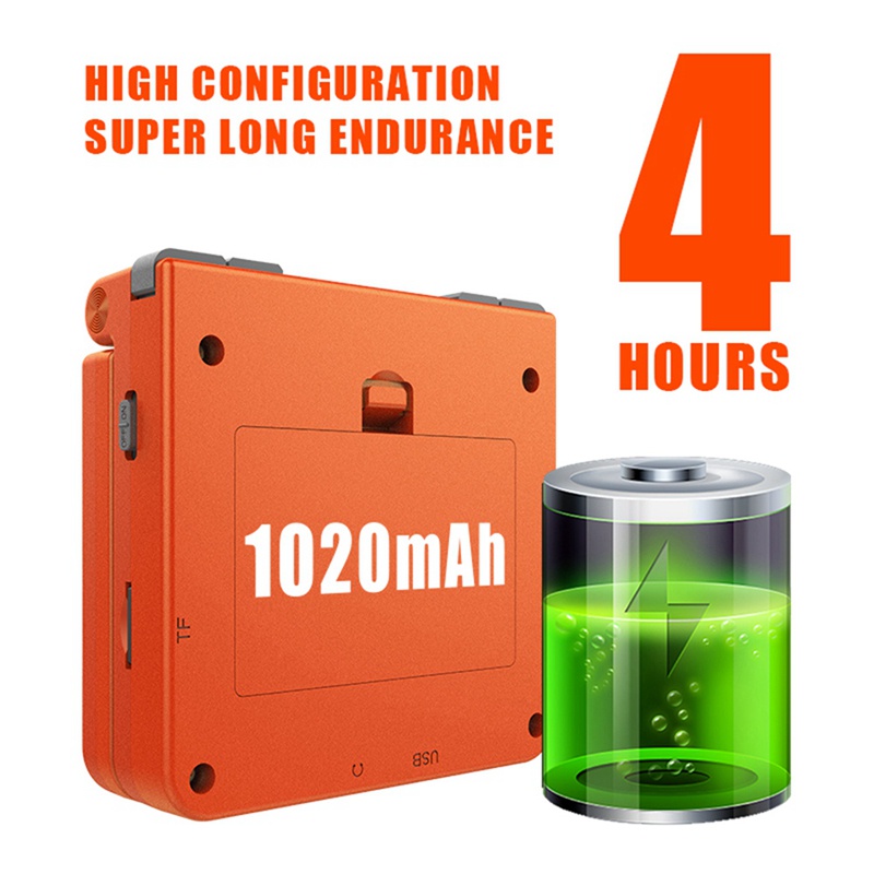 Máy Chơi Game Cầm Tay Powkiddy V90 Màn Hình 3 Inch IPS 3D 15 Kích Thước Nhỏ Gọn 16G PS1