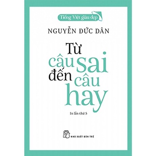Sách - từ câu sai đến câu hay