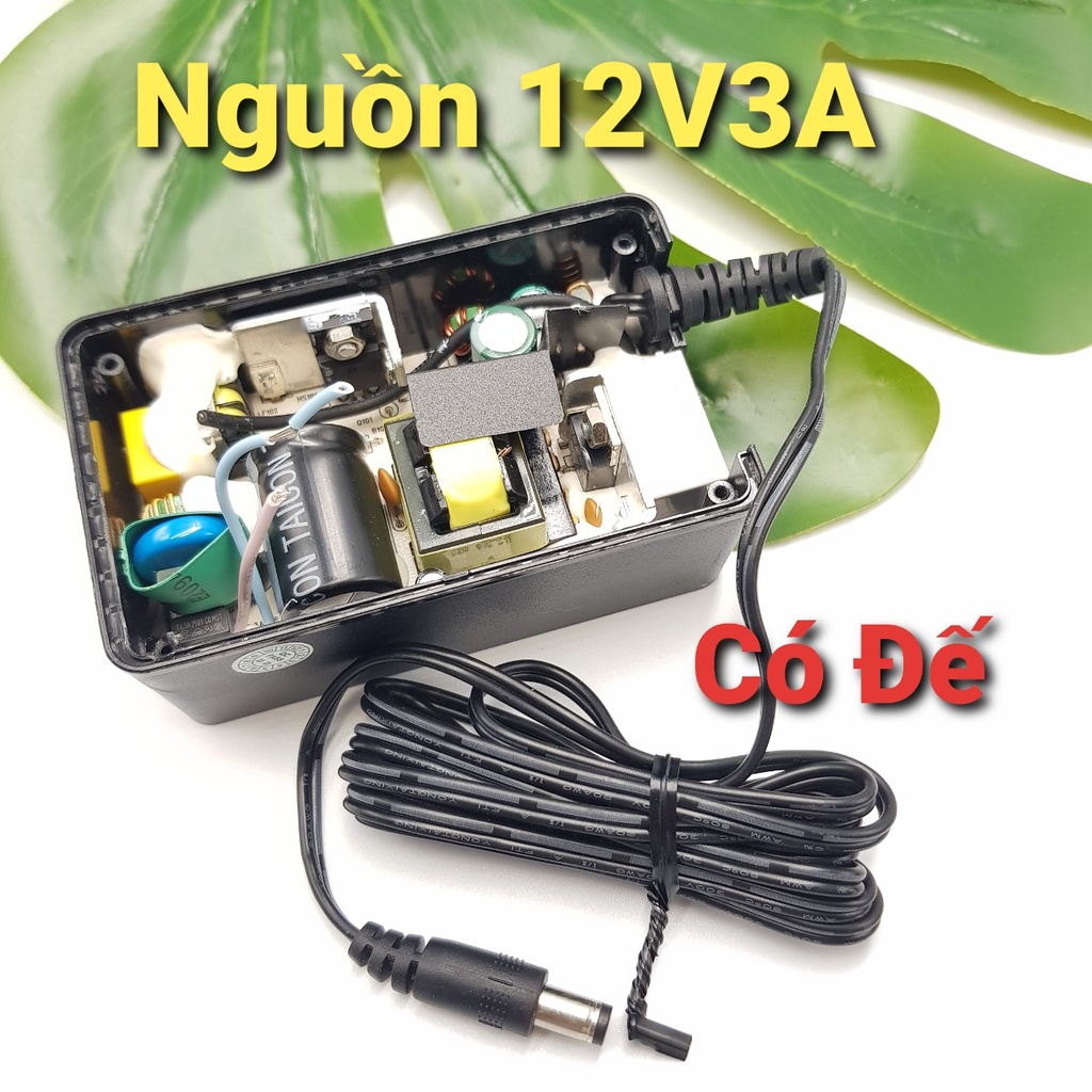 Nguồn Chính Hãng 12V3A Không Vỏ Có Đế nhựa bảo vệ 💖 Nguồn POE 12V2A 12V1A 12V 3A