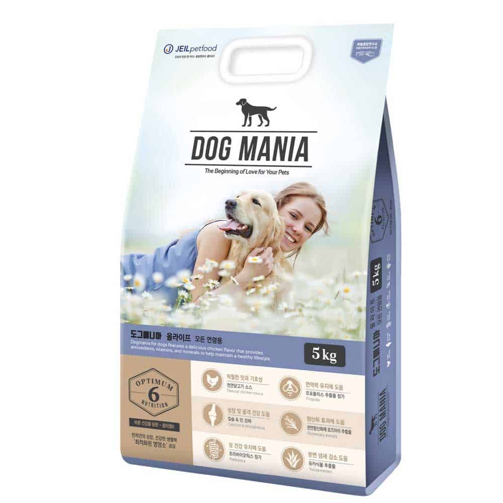 Thức ăn hạt chó chó Dog Mania dành cho mọi lứa tuổi 5kg