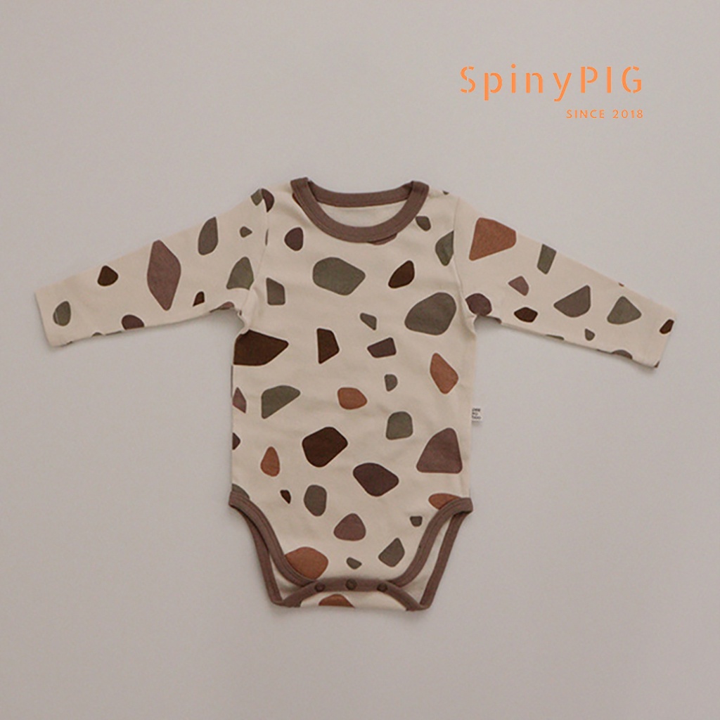 Set body và quần cho bé sơ sinh 0-2 tuổi style Hàn Quốc cotton dài tay thu đông