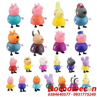 Peppa Pig - Bộ 21 nhân vật Peppa Pig