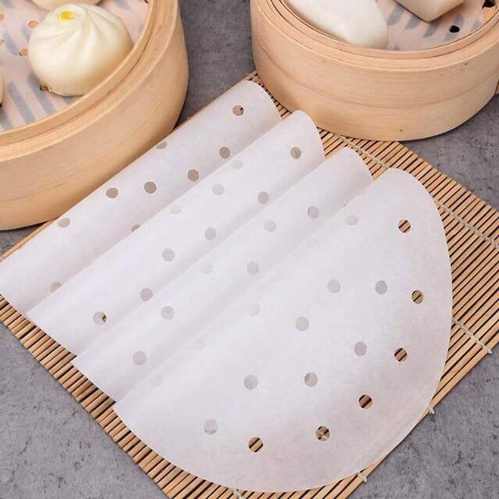Giấy nến cho nồi chiên không dầu thấm dầu mỡ cho món nướng rán hấp  mã 20056