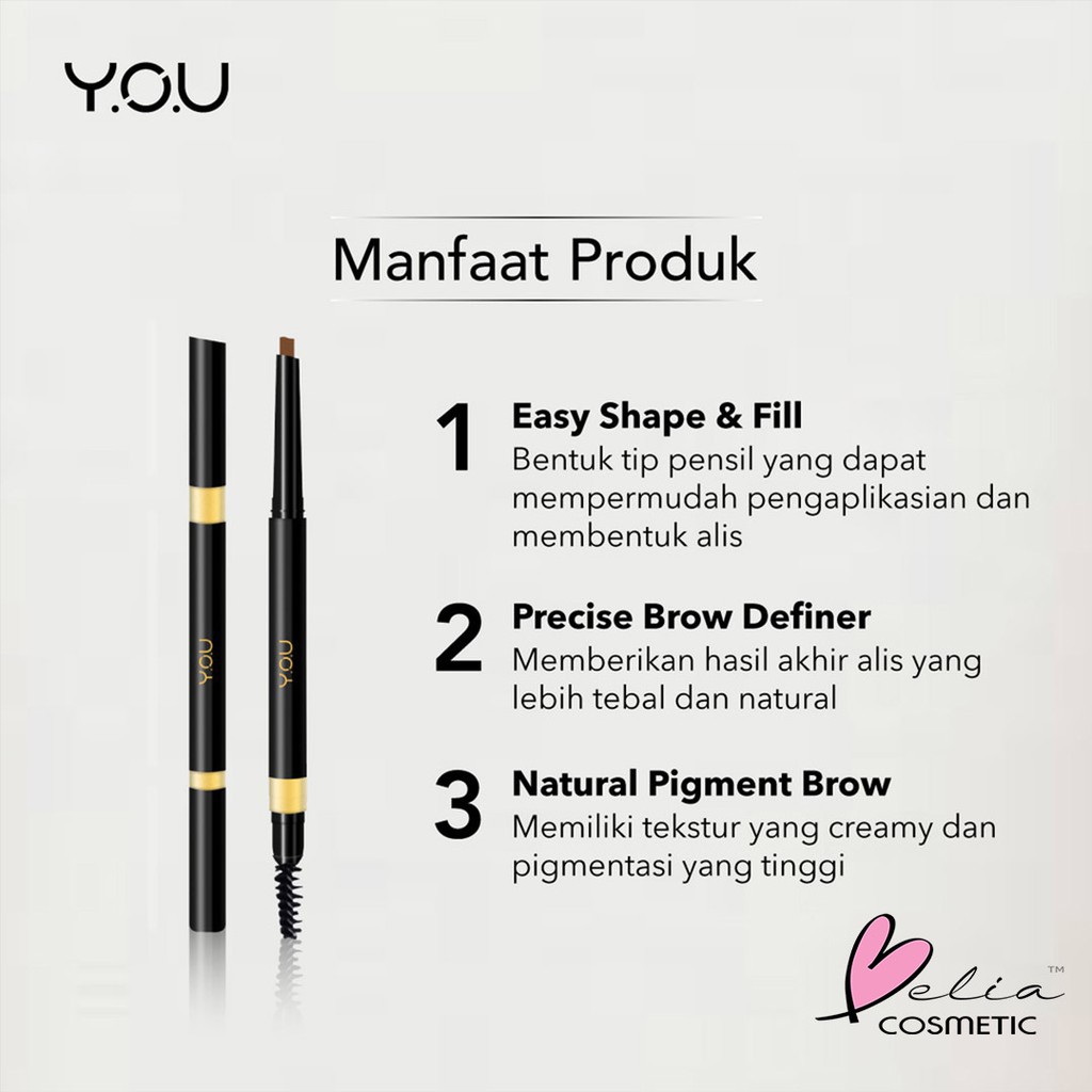 (hàng Mới Về) Bút Kẻ Lông Mày Belia You 0.25g (bpom) | BigBuy360 - bigbuy360.vn