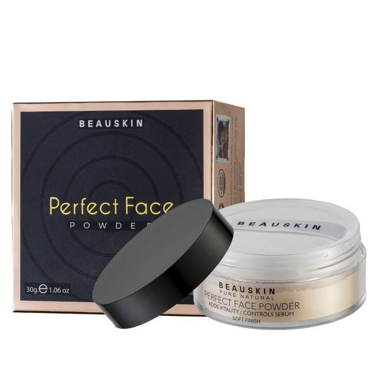 Phấn phủ dạng bột Trắng da Beauskin perfect face powder 30g #21 (Màu da tự nhiên) -Mẫu mới