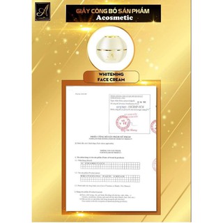 [ Chính hãng ]Kem face pháp 2020 a cosmetics date mới