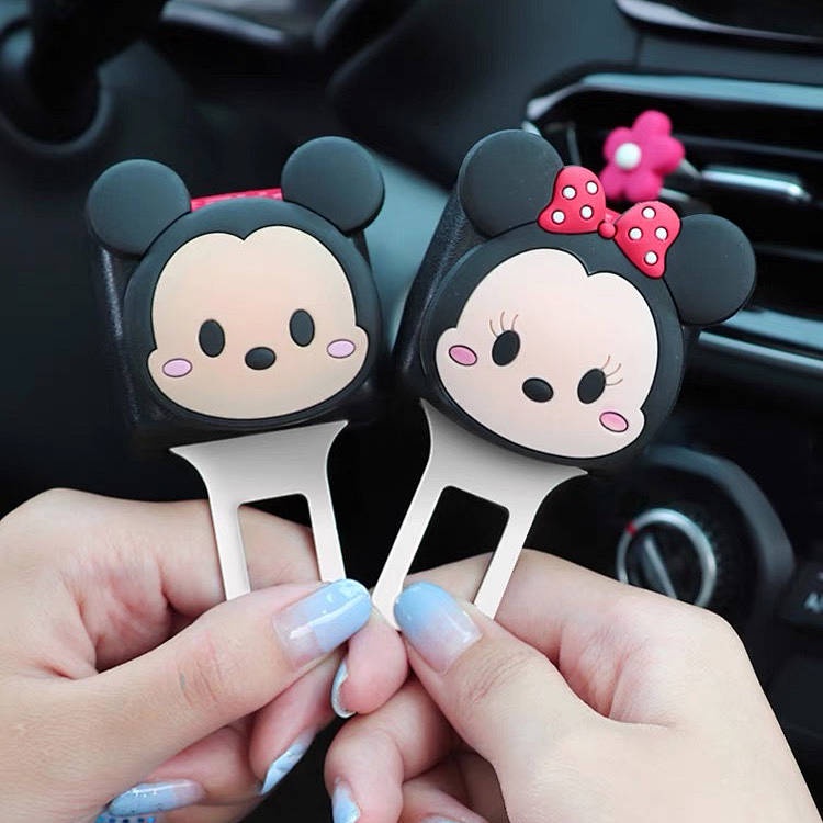 Đầu nối khóa cài dây an toàn xe hơi thiết kế đáng yêu