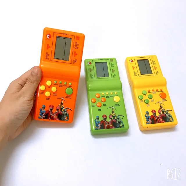 ĐỒ CHƠI MÁY GAME ĐIỆN TỬ XẾP HÌNH, XẾP GẠCH CHO BÉ ( trò chơi tuổi thơ )