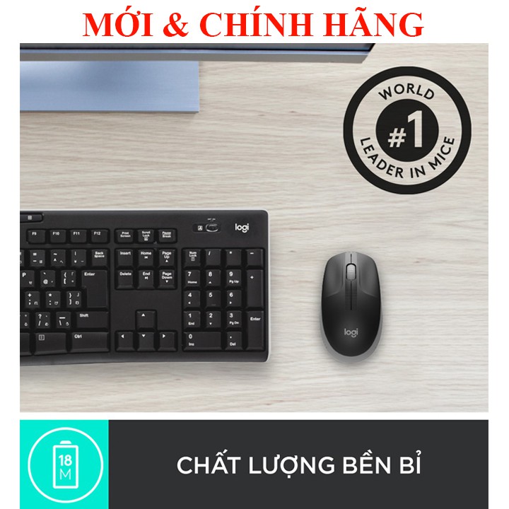 Chuột không dây Logitech M191 không Chính hãng ĐỀN gấp 4