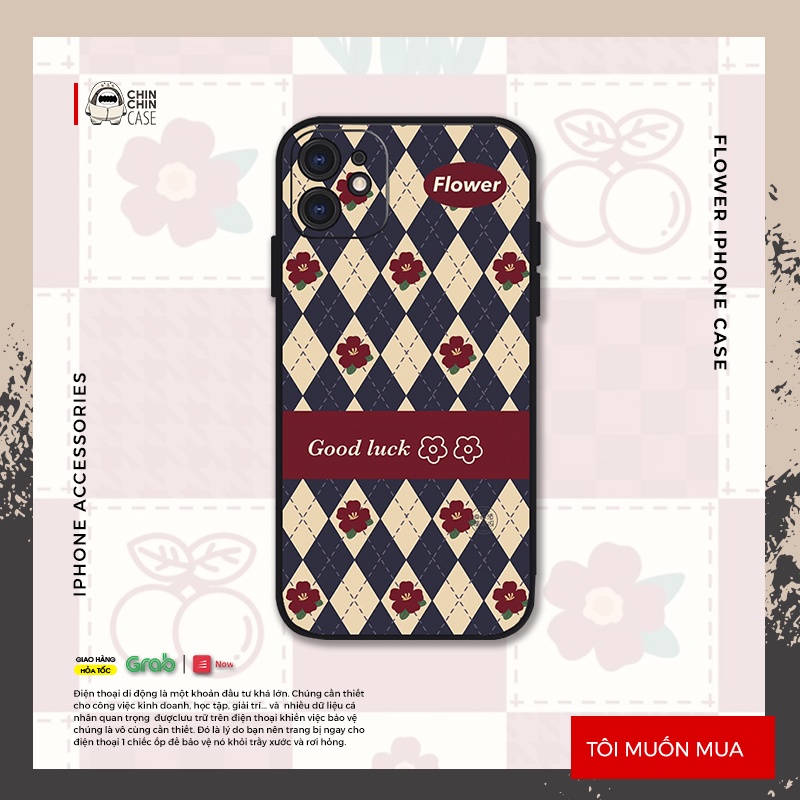 Vỏ ốp iPhone Silicon viền vuông Art 233 - 234 cho iPhone 6pl/6s/6spl/7/7pl/8/8pl/x/xs/11/12/13/14/pro/max - Chinchincase