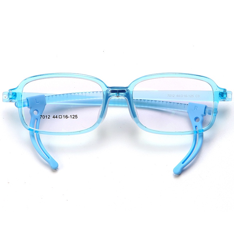 Gọng kính trẻ em nhựa dẻo có tai cài chắc chắn, dành cho bé từ 3 đến 9 tuổi- tặng kèm hộp,khăn lau