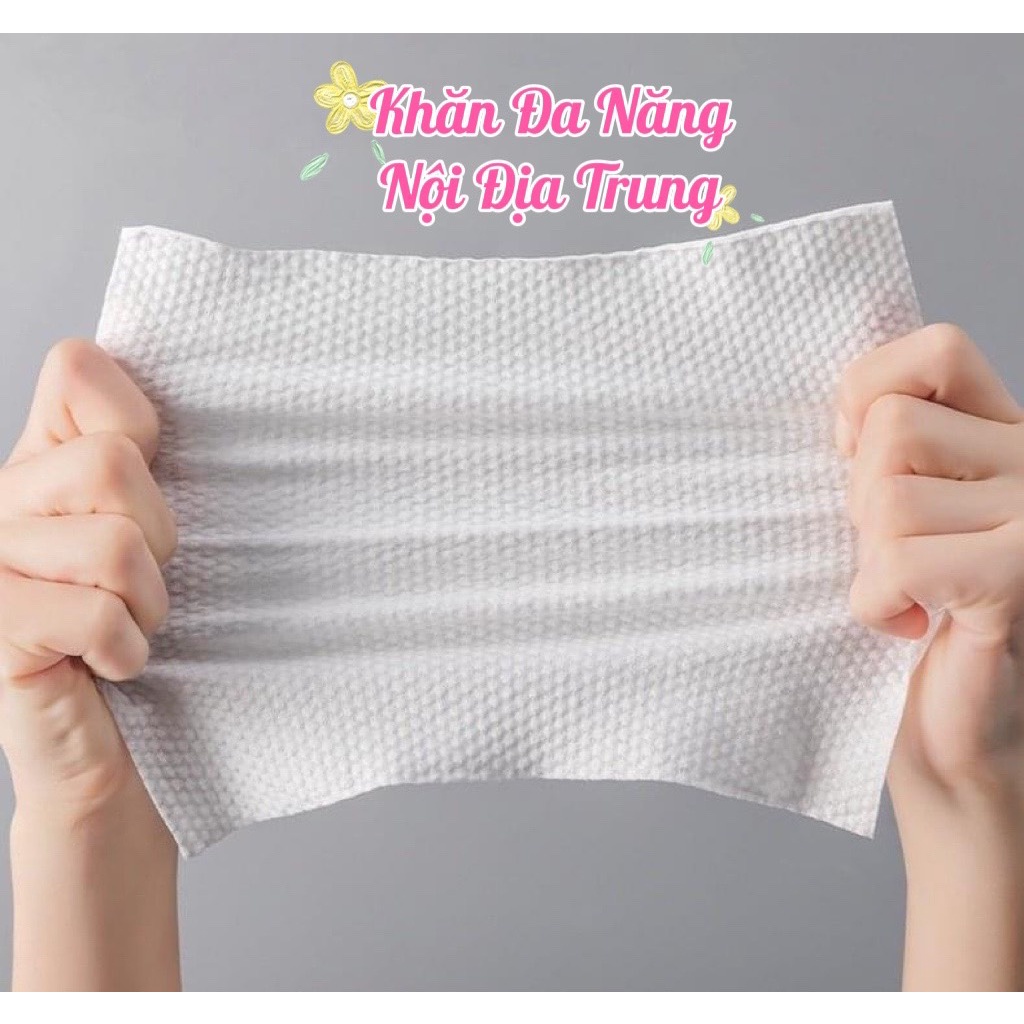 Combo 3 bịch Khăn mặt khô Animerry ⚡ SIÊU ƯU ĐÃI ⚡ Khăn đa năng dùng 1 lần