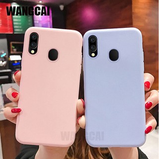 Ốp điện thoại silicon màu kẹo cho Samsung Galaxy A70 A50 A50S A30S A40 A30 A20 A10
