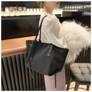 Túi xách tay vải dù size to