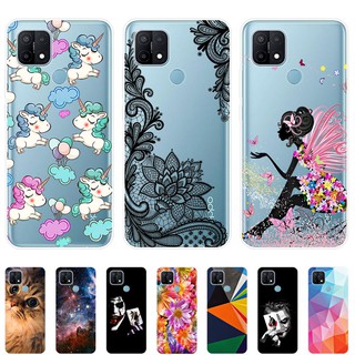 Ốp lưng OPPO A15 Ốp lưng silicon TPU mềm Ốp lưng Điện thoại OPPO A15 A15 Ốp lưng OPPO A15