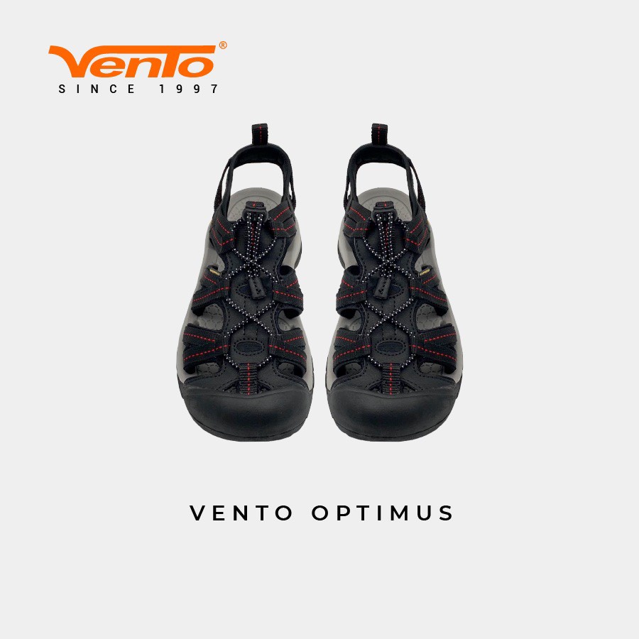 Giày Sandal Nam Bịt Mũi Vento Chính Hãng OPTIMUS SD08003 Màu Đen