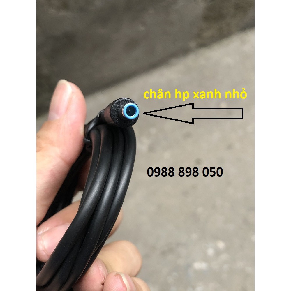 Cáp cạc chuyển usb type c sang sạc laptop hp chân xanh nhỏ 4.5mm*3.0mm