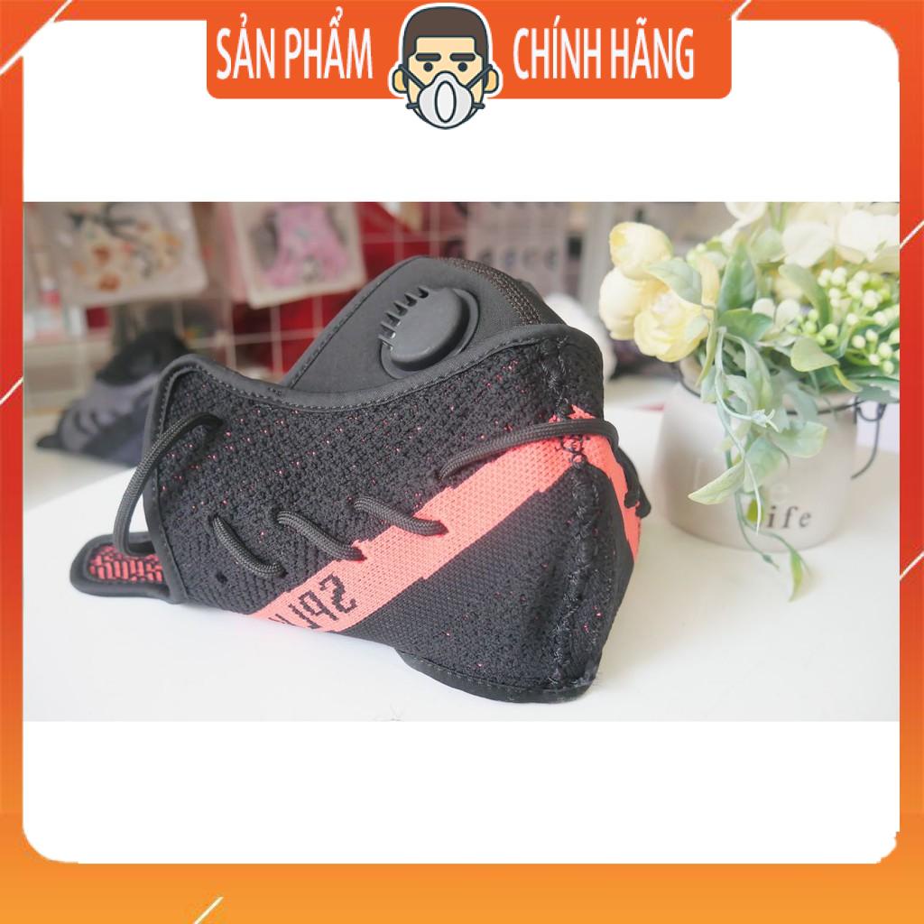 Khẩu Trang Giày Yezzy chống bụi mịn thời trang nghệ sỹ - Red