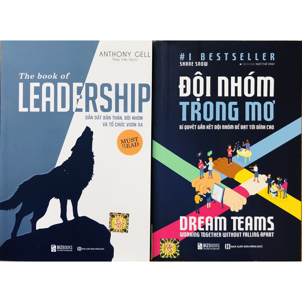 Sách - Combo The book of leadership: Dẫn dắt bản thân, đội nhóm và tổ chức vươn xa + Đội nhóm trong mơ