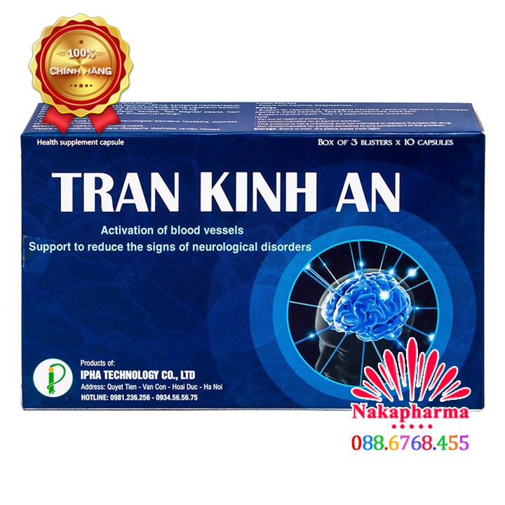 Trấn Kinh An hộp 30 viên