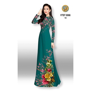 ÁO DÀI HOA MAY SẴN