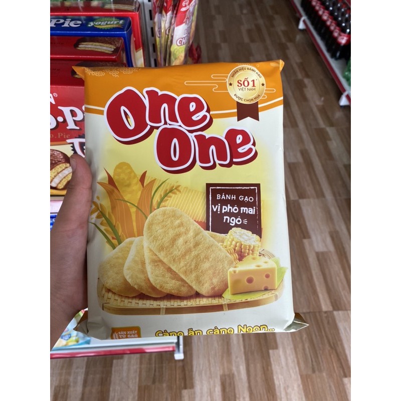 Bánh gạo one one vị phô mai ngô