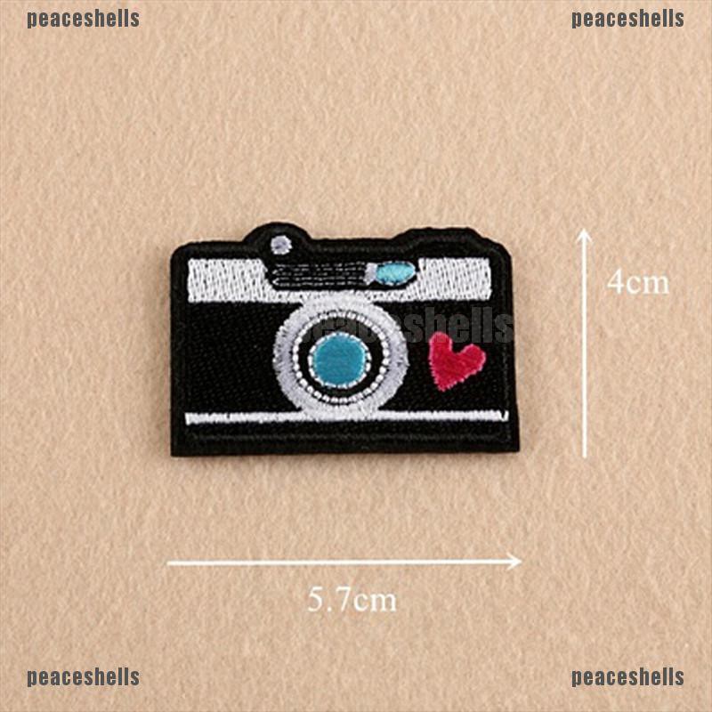 Set 9 miếng ủi thêu trang trí quần áo dễ thương