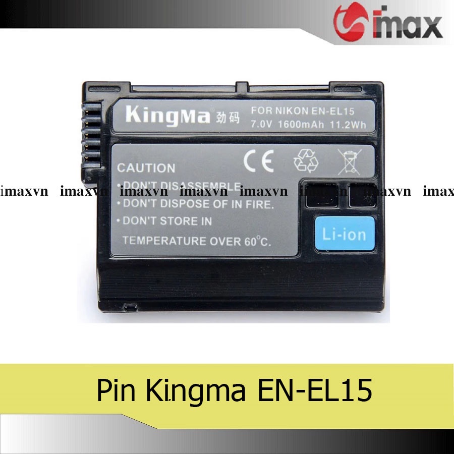 Pin máy ảnh Kingma cho Nikon EN-EL15