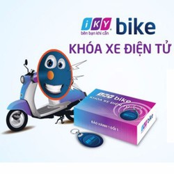 Khóa chống trộm xe máy thẻ từ Iky Bike (Dây Kích),còi sẽ báo động sau 05 giây khi mở xe trái phép