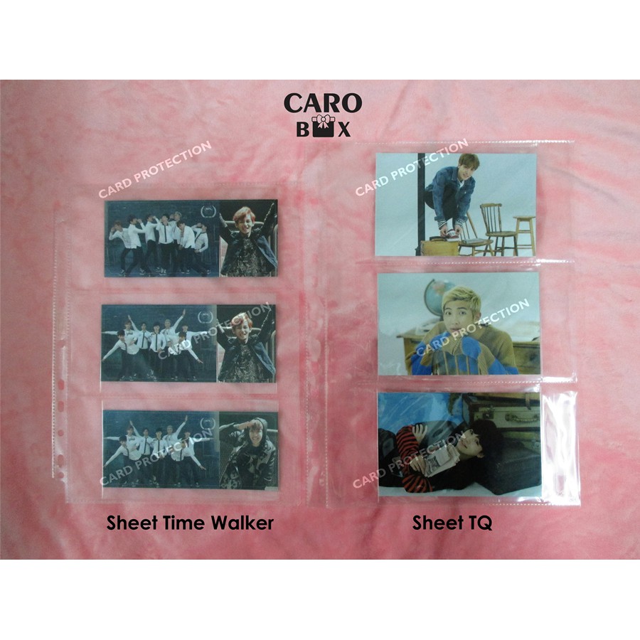 SHEET TRUNG QUỐC  - Bìa Nhựa Đựng Hình