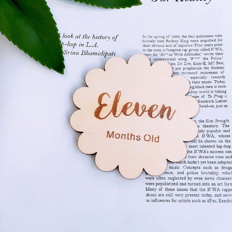 Bộ Thẻ Ảnh Kỷ Niệm Dành Cho Bé Sơ Sinh 0-12 Tháng Tuổi