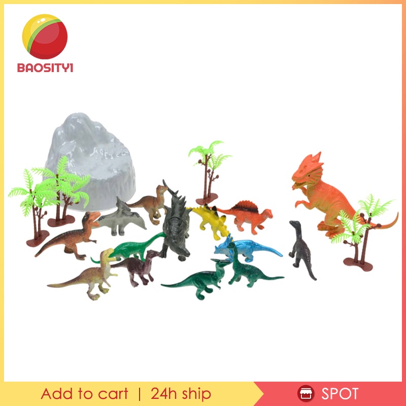 Set 19 Mô Hình Đồ Chơi Khủng Long Trong Phim Công Viên Kỷ Jura