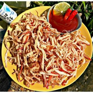 Mực Sợi Hấp Nước Dừa gần 300gram