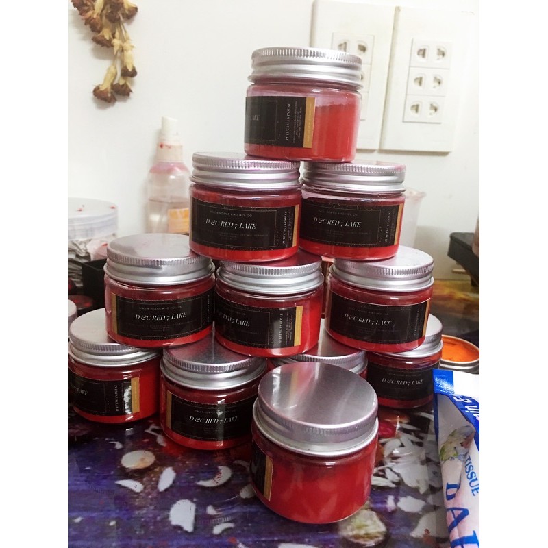 màu khoáng mỹ đỏ cherry(red 7) 10g